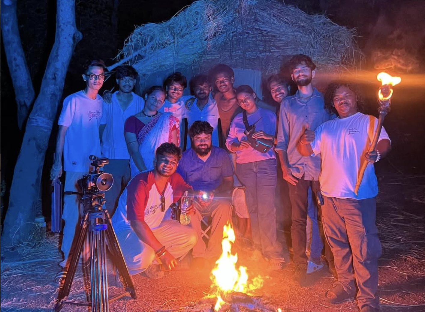 GV.FILMS crew on the set of The Aranya